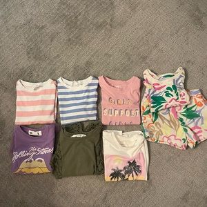 Toddler Girl T-shirt bundle